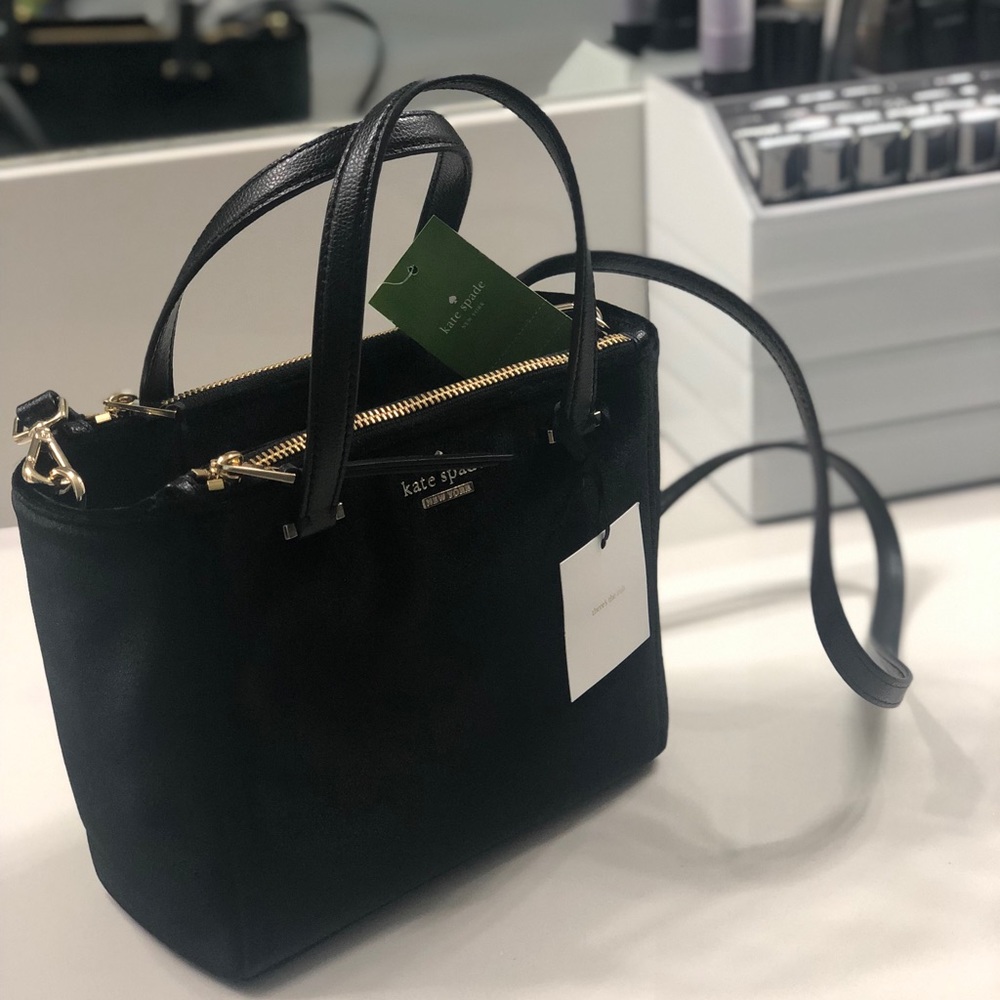SOLD NWT Kate Spade velvet mini Kona handbag
